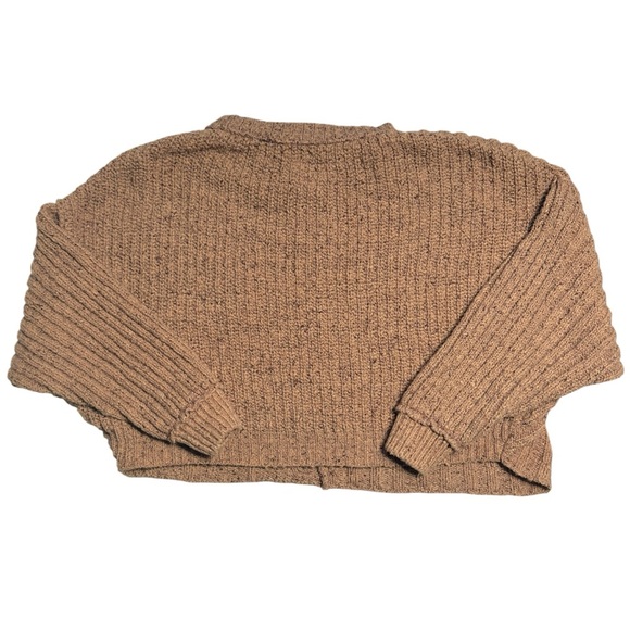 Free People On Your Side Pullover Sweater in Brown Sugar Womens S - Picture 8 of 8